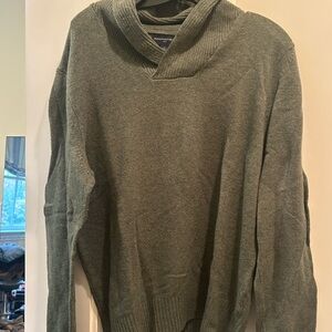 Banana Republic Olive Turtleneck Sweater